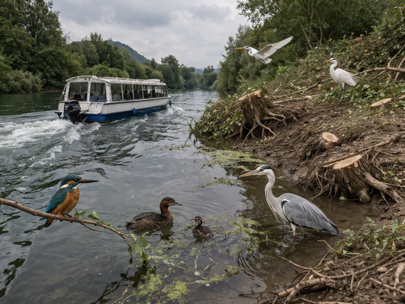 Kaj se dogaja z Ljubljanico? Plovna pot skozi Natura 2000 odpira resna vprašanja!